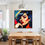 Thumbnail: "POP ART PORTRAIT No 8" Framed