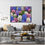Thumbnail: wall art flower home decor canvas art work