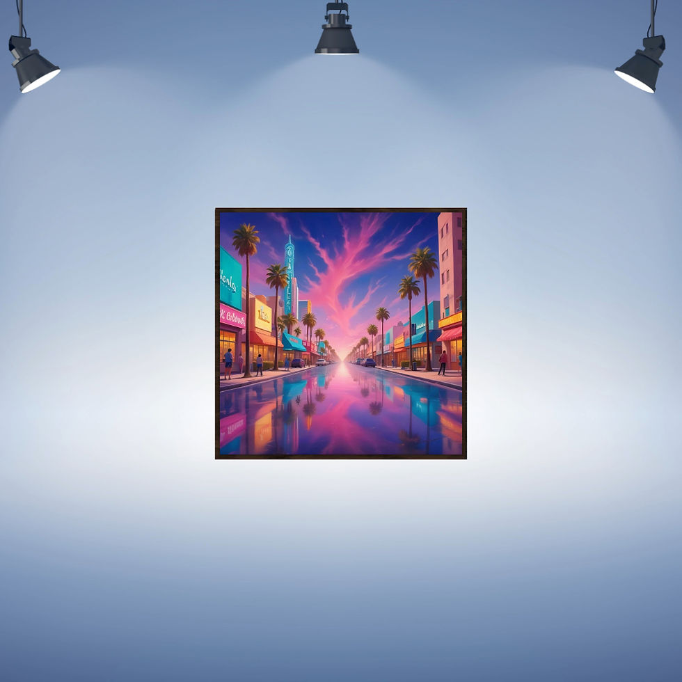Thumbnail: "REFLECTION No 2" Framed