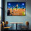 Thumbnail: BASEBALL affordable wall art home decor canvas art work