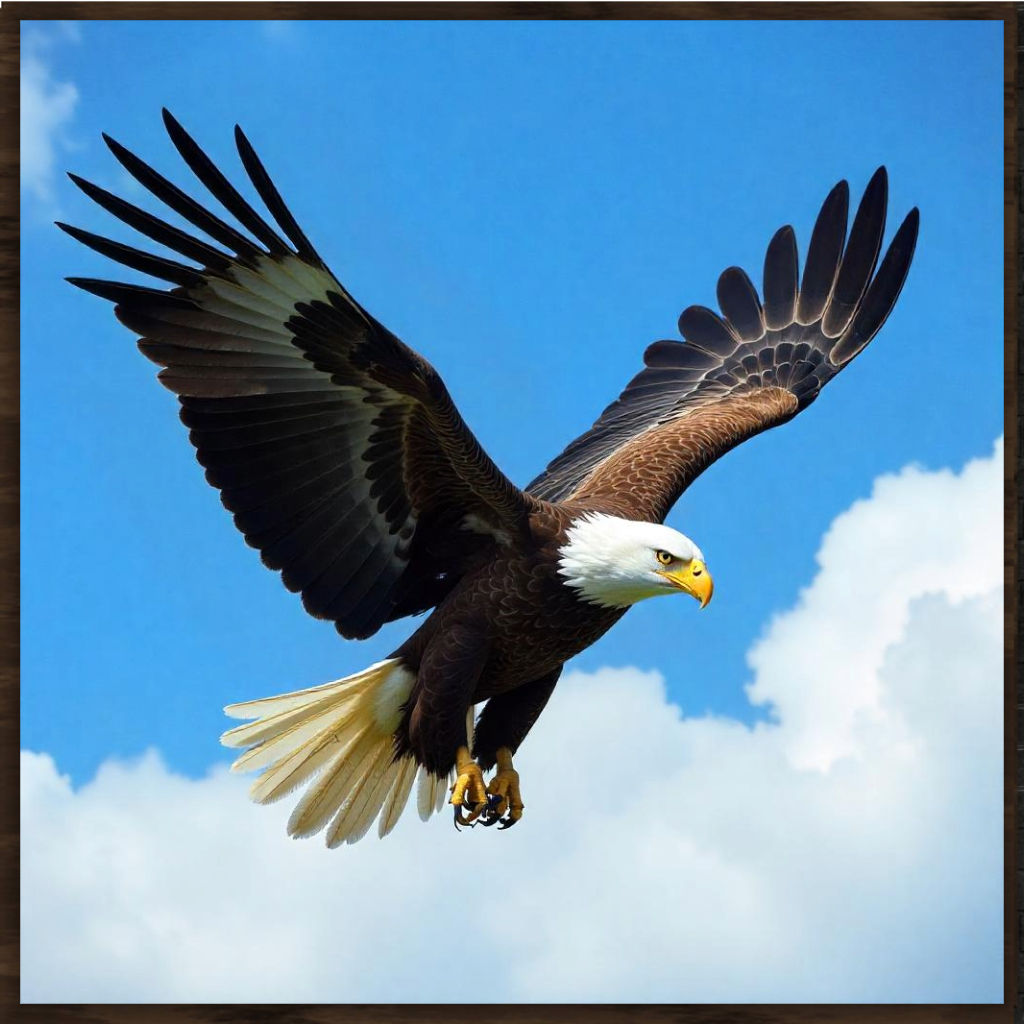 "EAGLE" Framed