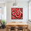 Thumbnail: RED wall art home decor canvas art work