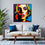 Thumbnail: "POP ART PORTRAIT No 6" Framed