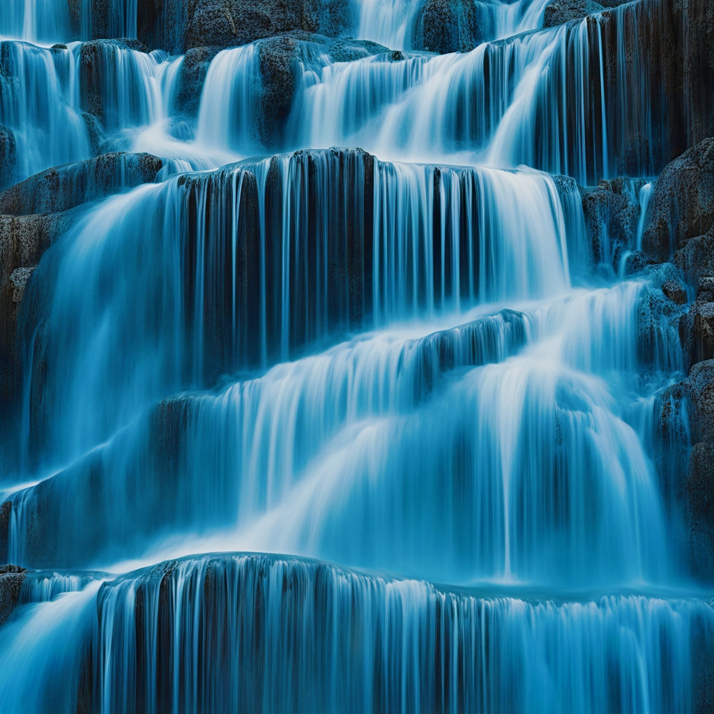 WATERFALL wall art home decor canvas art work
