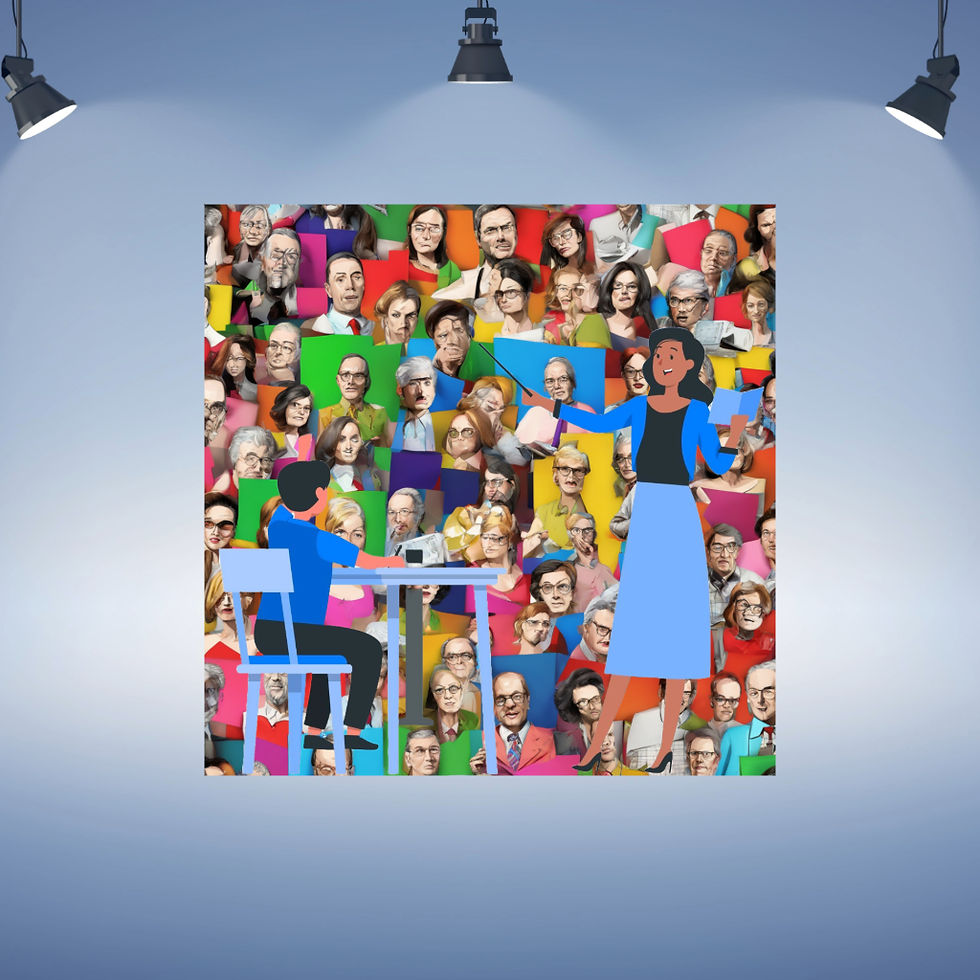 TEACHER affordable wall art home decor canvas art work