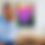 Thumbnail: "LILAC AT SUNSET" Framed