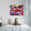 Thumbnail: Flag affordable wall art work ocean home decor