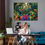 Thumbnail: Parrots wall art home decor canvas art work