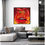 Thumbnail: red hot chili pepper wall art home decor canvas art work