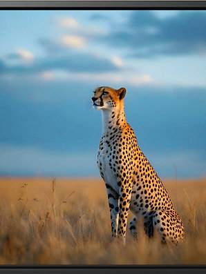 "CHEETAH" Framed