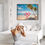 Thumbnail: Beach affordable wall art work ocean home decor