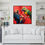 Thumbnail: Parrots wall art home decor canvas art work