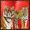 Thumbnail: "LOVE TIGERS" Framed