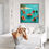 Thumbnail: "WATER LOUNGER" Framed