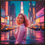 Thumbnail: "CITY GIRL"  Framed