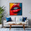 Thumbnail: "POP ART LIPS" Framed
