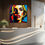 Thumbnail: "POP ART PORTRAIT No 6" Framed
