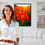 Thumbnail: "ABSTRACT GLORIOSA LILY AT SUNSET" Framed