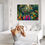 Thumbnail: Parrots wall art home decor canvas art work