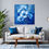 Thumbnail: "ABSTRACT FLOWERS IN BLUE" GW