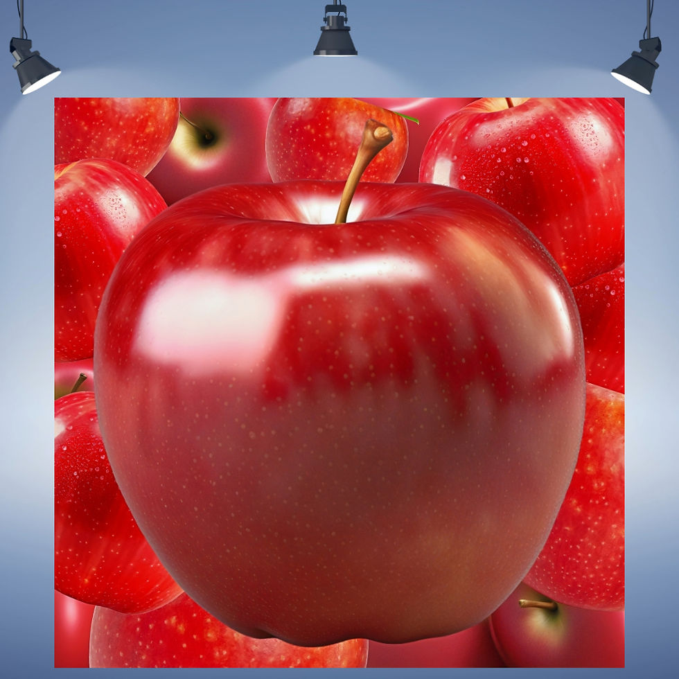 Thumbnail: Apples affordable food wall art home decor canvas art work