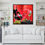 Thumbnail: WINE affordable wall art home decor canvas art work