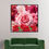 Thumbnail: Roses wall art flower home decor canvas art work