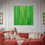 Thumbnail: green wall art home decor canvas art work