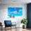Thumbnail: waiting wall art home decor canvas art work