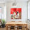 Thumbnail: affordable cats wall art home decor canvas art work