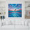 Thumbnail: Artistic swimming Beach affordable wall art work ocean home decor