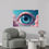 Thumbnail:  WATCHING Wall Art Peel & Stick Removable Repositionable Affordable Home Decor