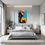 Thumbnail: POP ART PORTRAIT No 9 Wall Art Peel & Stick Removable Repositionable Affordable