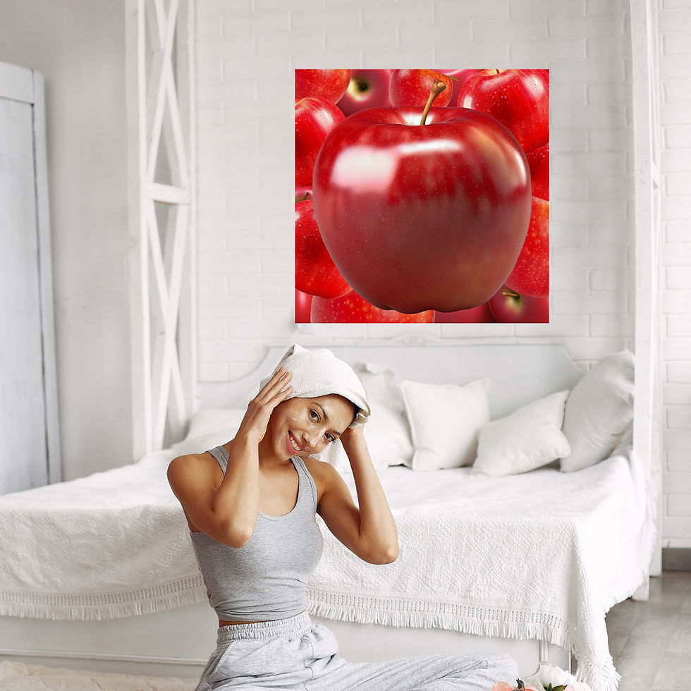 Thumbnail: Apples affordable food wall art home decor canvas art work