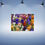Thumbnail: Flower Irises framed canvas wall art home decor