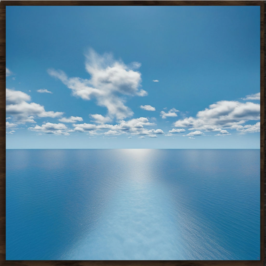 Beach Sea Sky affordable wall art work ocean home decor