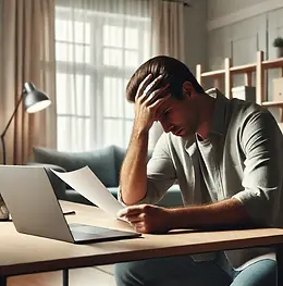 síndico preocupado com o valor da água do condomínio