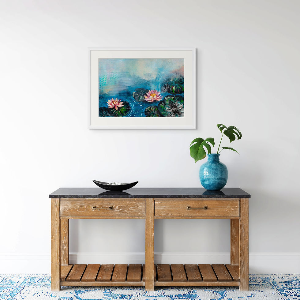 Water lilies and Lotus art collection is here!