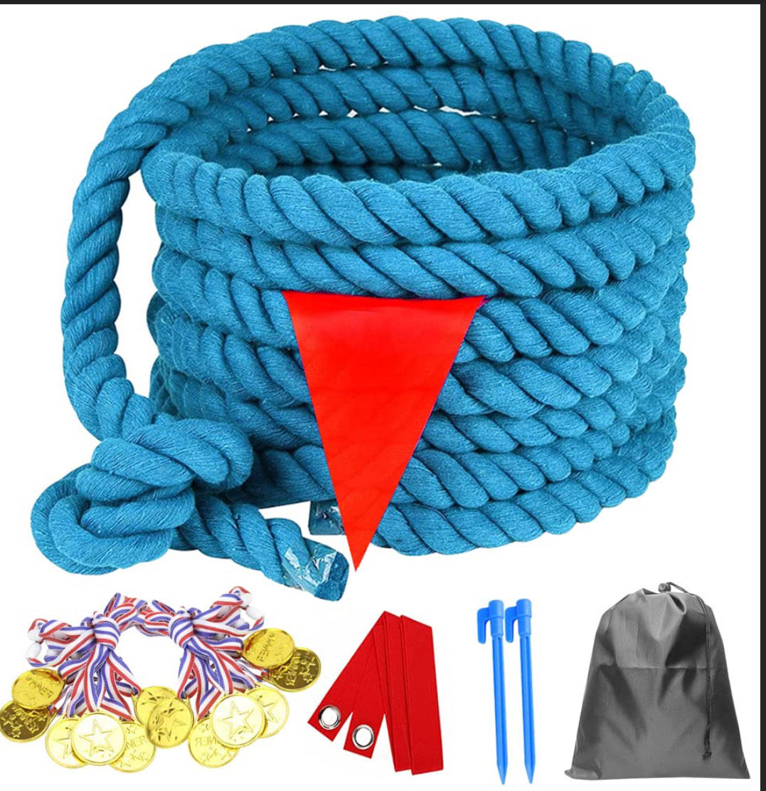 40 ft Tug War Rope for kids Lawn Game