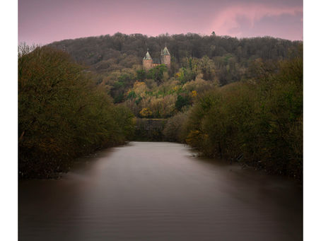 Castell Coch at Sunset
