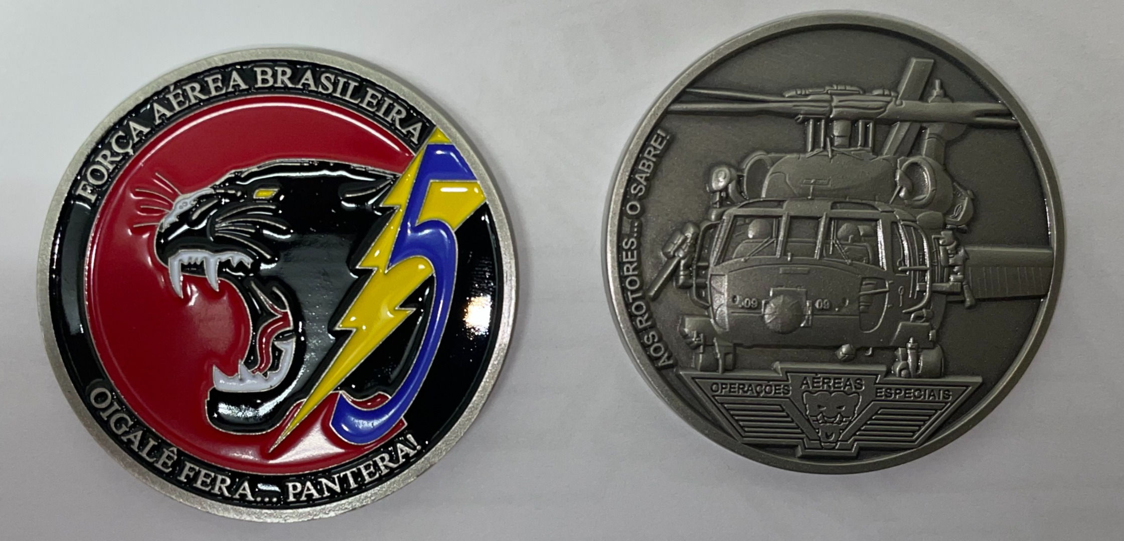 Challenge Coin Prateada