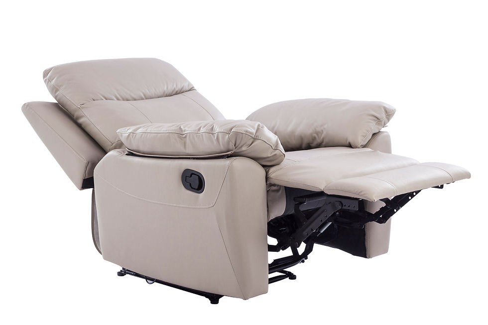 Thumbnail: Home Zone Las Vegas Leather Recliner - 1 Seater