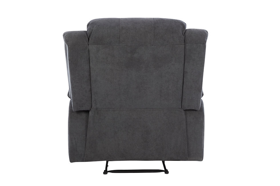 Thumbnail: Home Zone Illinois Fabric Recliner - 1 Seater