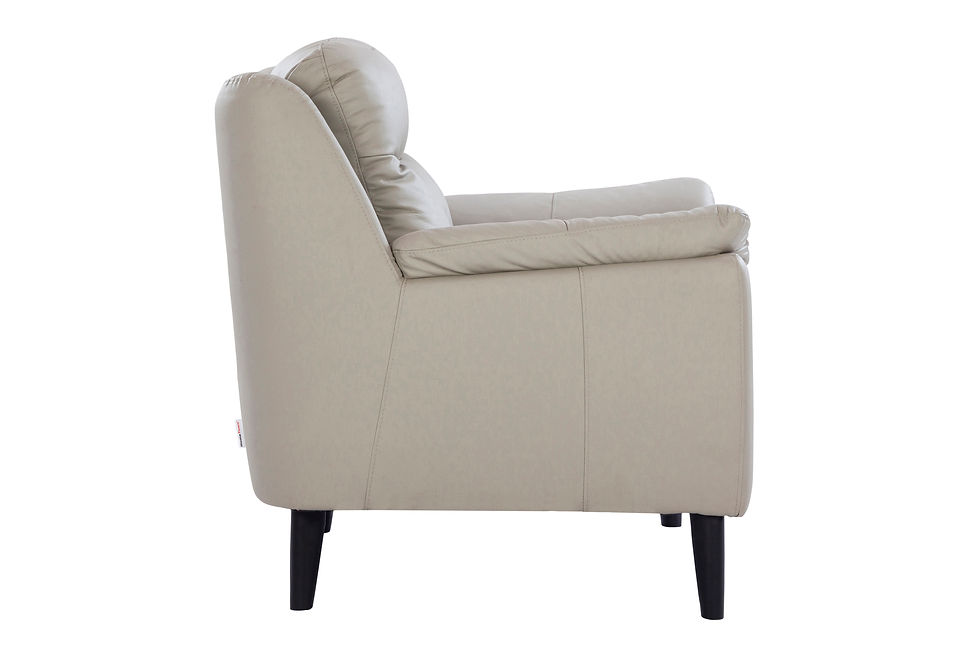Thumbnail: Home Zone Bombay Leather Sofa - 1 Seater