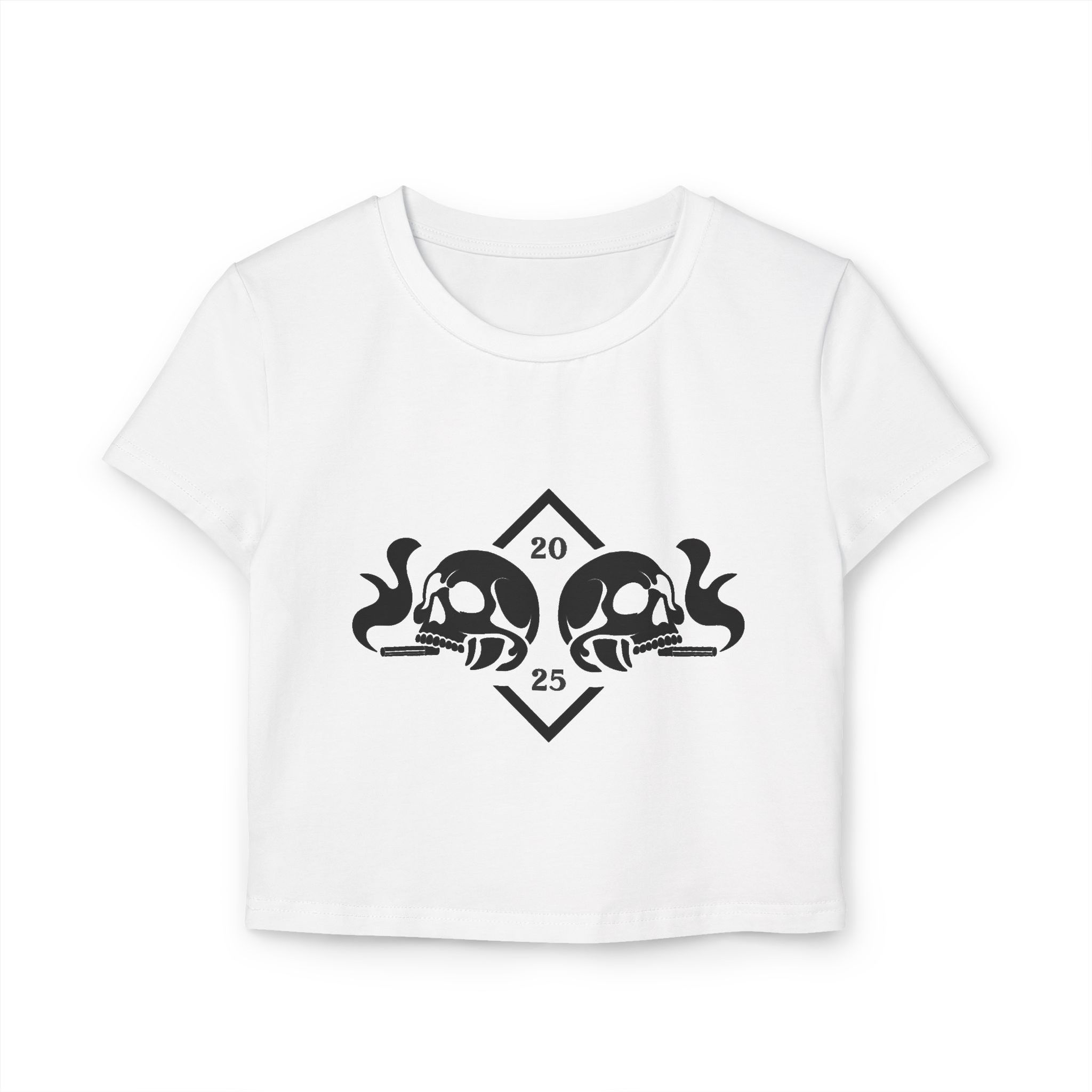 Progress Over Perfection Women's Baby Tee Reaper Crew 