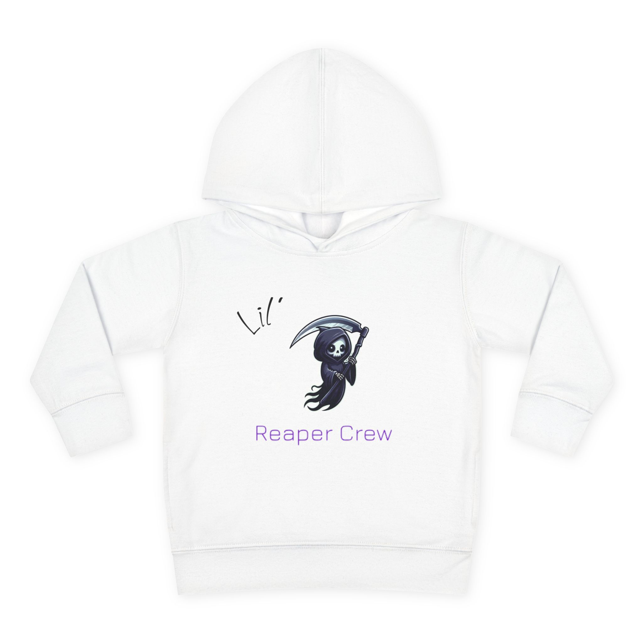 Lil' Reaper Crew Toddler Hoodie - Cozy Fleece Pullover