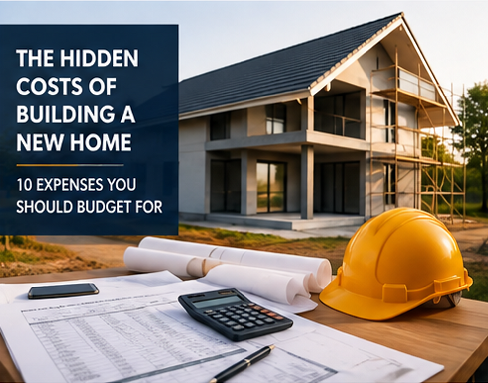 The Hidden Costs of Building a New Home: 10 Expenses You Should Budget For