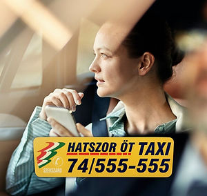 a 6x5 taxi Szekszárd, sofőrszolgálat.