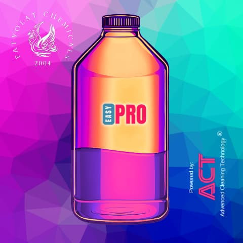 EasyPro ACT F38 vízkőoldó egy literes utántöltő palack