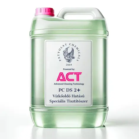 ACT PC DS 2+ Vízkőoldó Hatású Speciális Tisztítószer – 5 literes savas koncentrátum Patyolat Chemicals-tól.